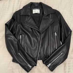ARITZIA Wilfred Free Hendrix Leather Jacket (XS) NEVER WORN